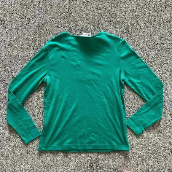 Walt Disney World – Lilo & Stitch Ohana Green Long Sleeve Shirt Size Medium - Picture 7 of 7